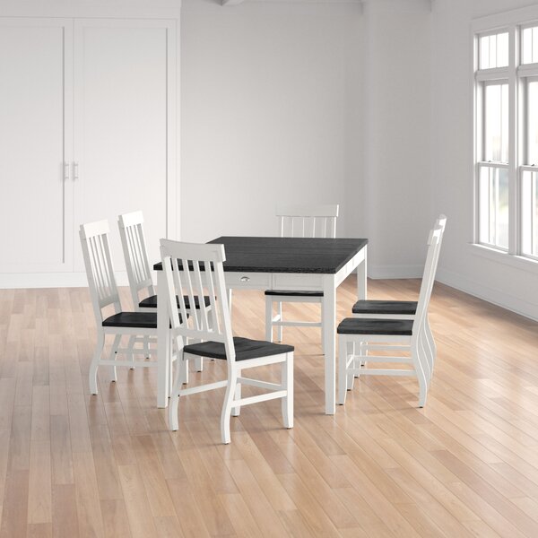 Laurel Foundry Modern Farmhouse Jolin 7 Piece Extendable Dining Set